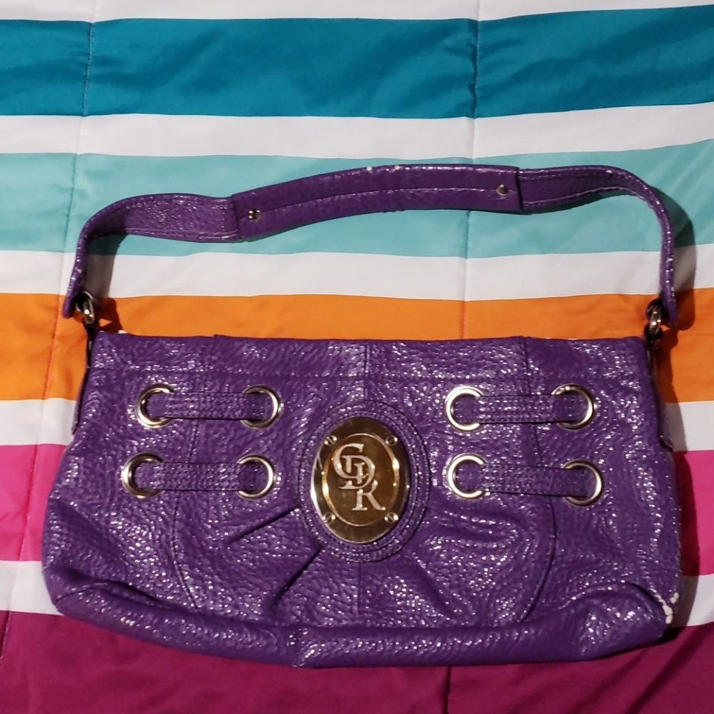 Purple purse